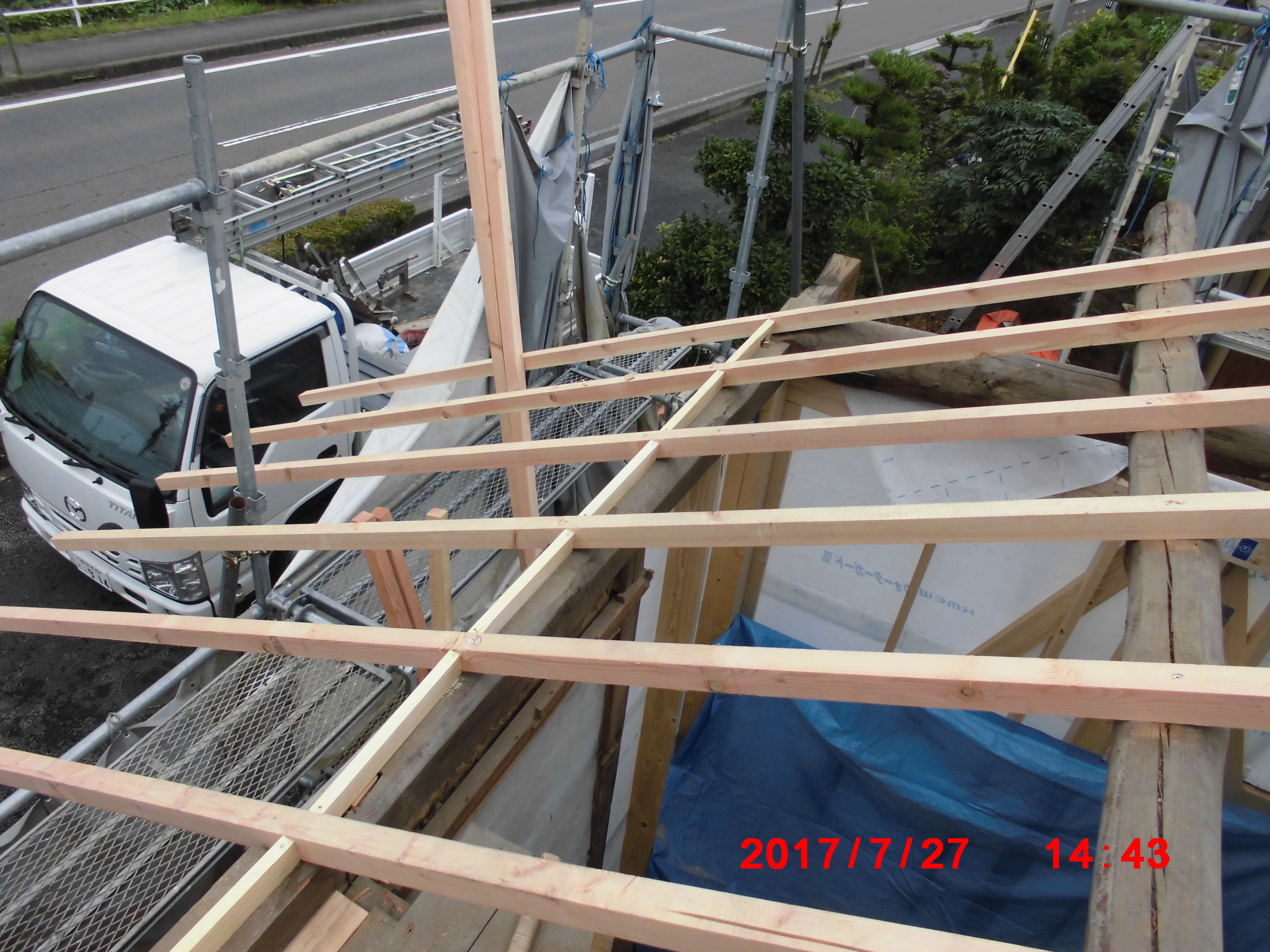 中村ワークス現在進行中施工写真